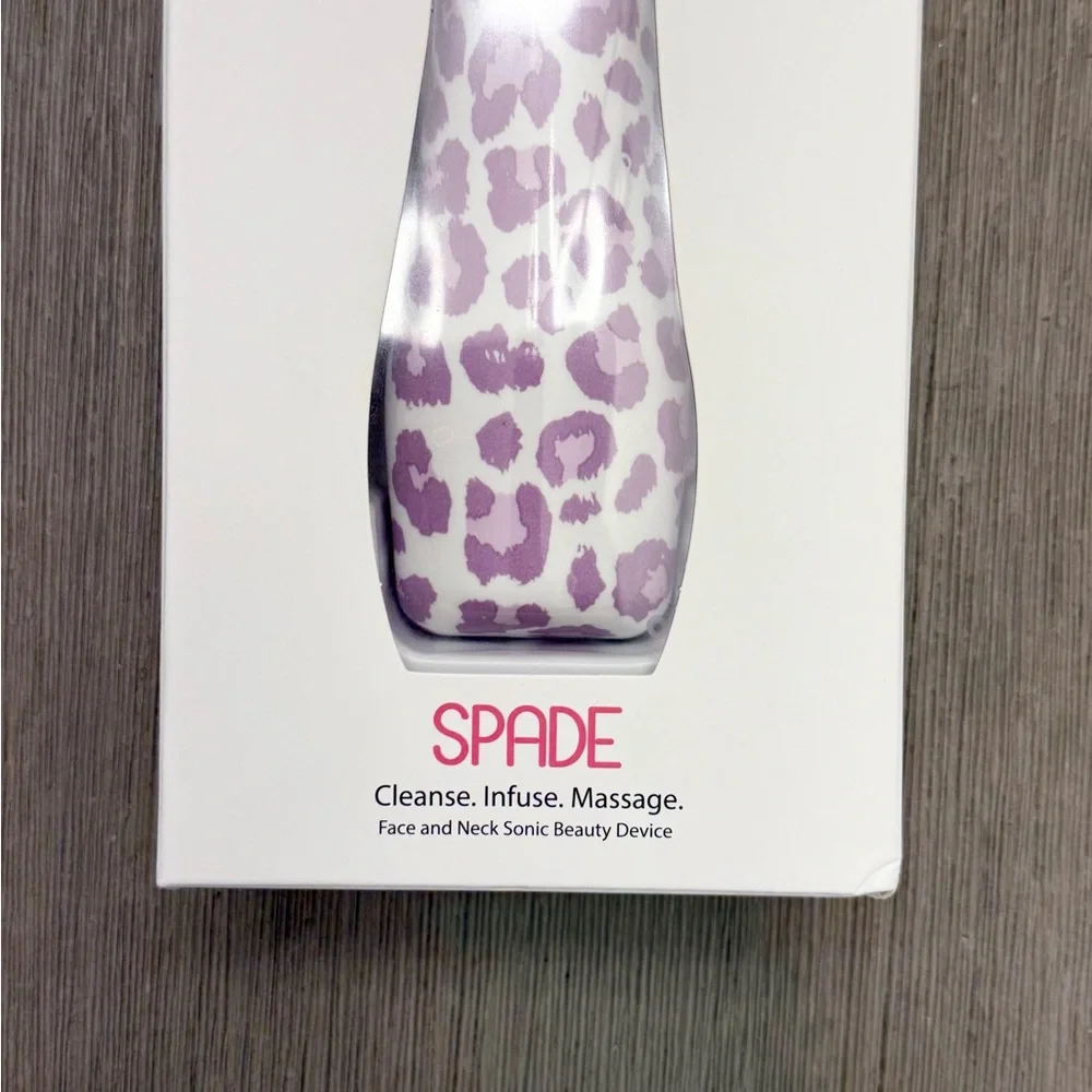 Pop Sonic Spade Facial Cleansing Device & Case Set Gentle Deep Clean NWOT - Picture 3 of 5